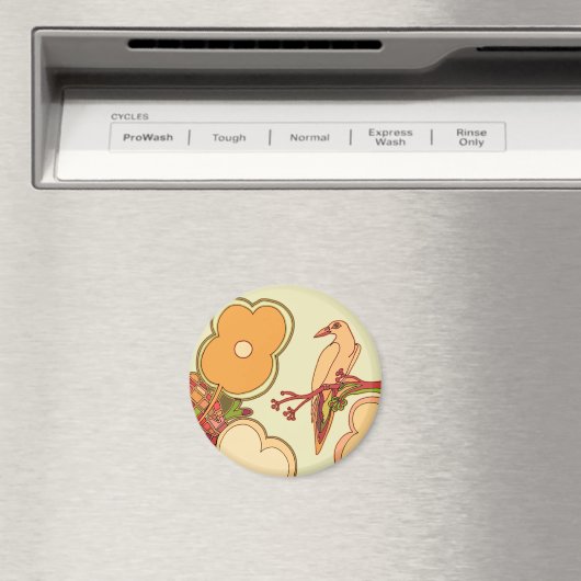 Aimant Oiseaux lunaires (In Situ (Lave-vaisselle))