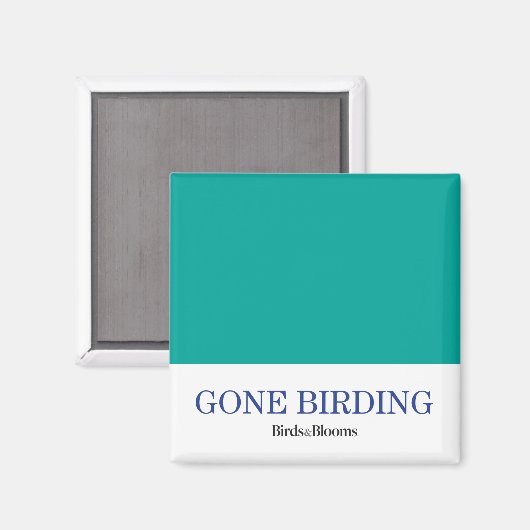 Aimant Oiseaux morts (Recto/Verso)