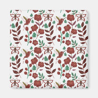 Oiseaux motifs et papillons floraux sans soudure