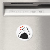 Aimant Oishii Onigiri (blanc)