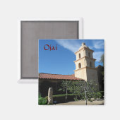 Aimant Ojai, Californie (Recto/Verso)