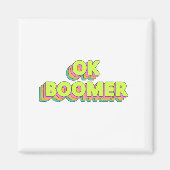 Aimant OK Boomer (Devant)