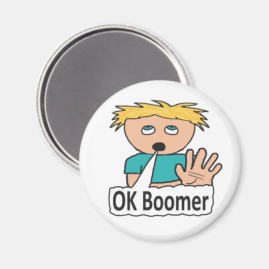 Aimant OK Boomer (Recto/Verso)