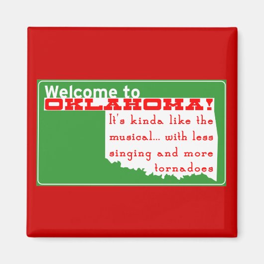 Aimant Oklahoma (Devant)