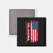 Aimant Oklahoma Mens And Women's  (Recto/Verso)