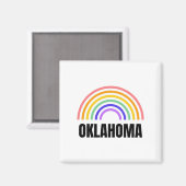 Aimant Oklahoma - Osu Cow boys - Pistol Pete (Recto/Verso)