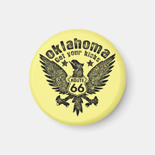 Aimant Oklahoma Prenez vos pieds