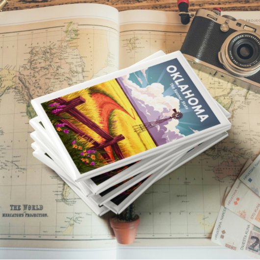 Aimant Oklahoma vintage