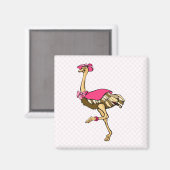 Aimant Oksana Ostrich (Recto/Verso)