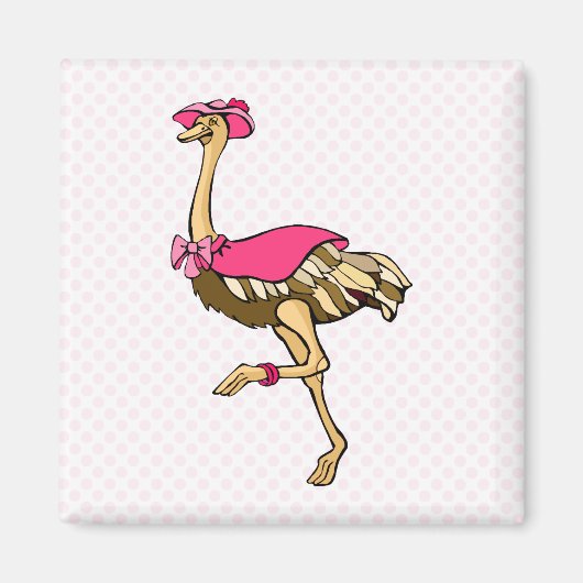Aimant Oksana Ostrich (Devant)
