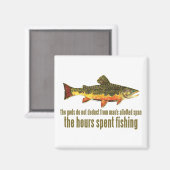 Aimant Old fishing saying (Recto/Verso)