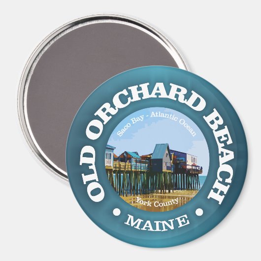 Aimant Old Orchard Beach (C) (Recto/Verso)