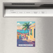 Aimant Old San Juan Puerto Rico Travel (In Situ (Lave-vaisselle))