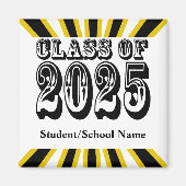 Aimant Old West Class of 2025 Graduation (Devant)