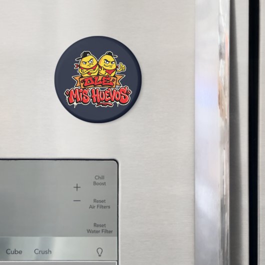 Aimant Ole mis huevos 2 (In situ (réfrigérateur))