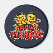Aimant Ole mis huevos 2 (Devant)