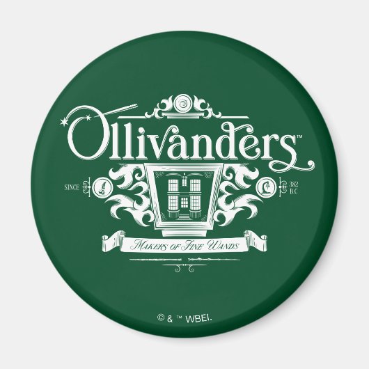 Aimant OLIVANDERS™ Makers of Fine Wands (Devant)