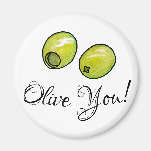 Aimant Olive (Devant)