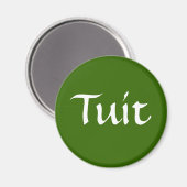 Aimant Olive Green Tuit (Recto/Verso)