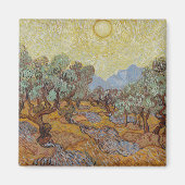 Aimant Olive Trees, Vincent van Gogh (Devant)