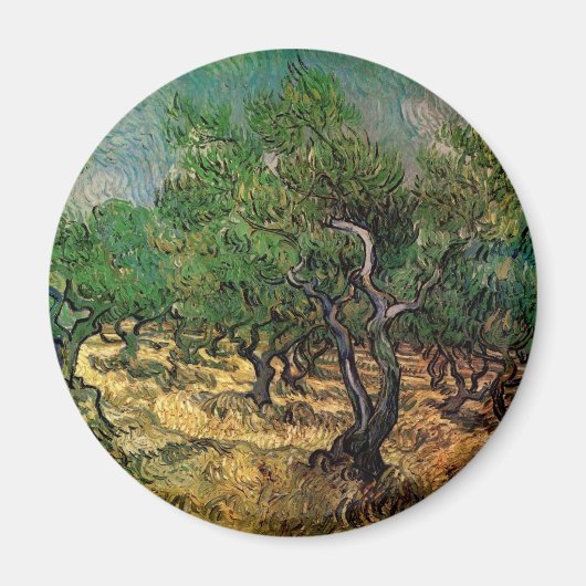Aimant Oliveraie par Vincent van Gogh (Devant)