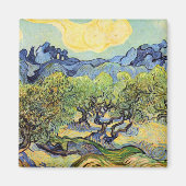 Aimant Oliviers aux Alpilles par Vincent van Gogh (Devant)