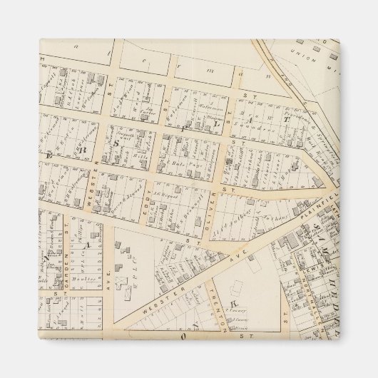 Aimant Olneyville Providence Rhode (Devant)