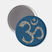 AIMANT OM / AUM - ARGENT (Recto/Verso)