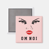 Aimant Om Noi, Femme Thaïlande (Recto/Verso)
