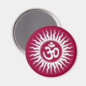 Aimant Om spirituel (Recto/Verso)