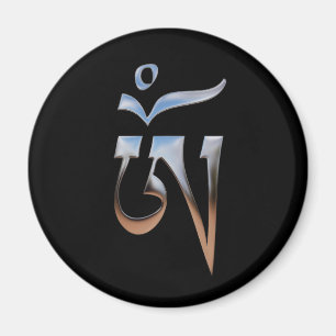 Aimant Om tibétain