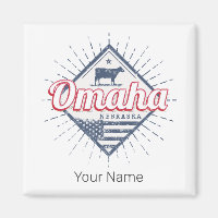 Omaha City Nebraska États-Unis Vintage USA