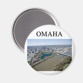 Aimant OMAHA nebraska (Recto/Verso)