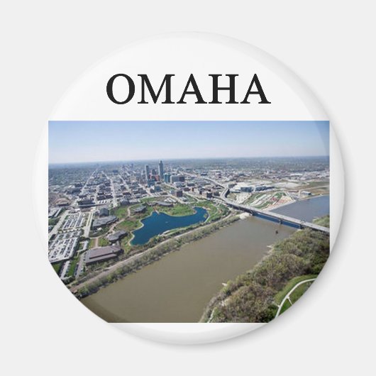 Aimant OMAHA nebraska (Devant)