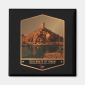 Aimant Oman (Devant)