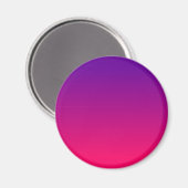 Aimant Ombre rose vif et violet (Recto/Verso)