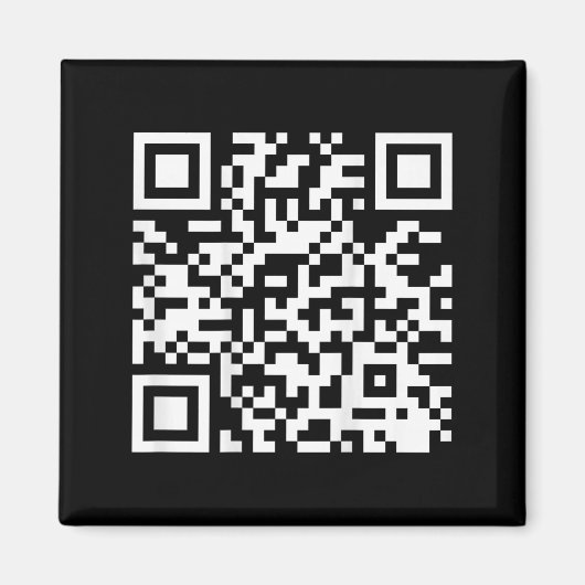 Aimant (on Back) Funny Qr Do I Look Like I Give A Fck Cod (Devant)