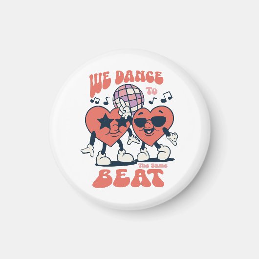 Aimant on danse au même rythme (Devant)