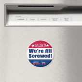 Aimant On est tous vissés | Drôle | Election 2020 (In Situ (Lave-vaisselle))
