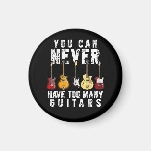 Aimant On ne peut jamais avoir trop de guitares musique d