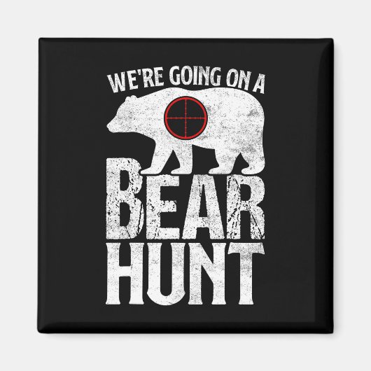 Aimant On va à la chasse aux ours (Devant)