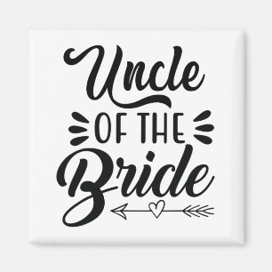 Aimant Oncle De La Mariée Mariage Fête Famille Mariage Sh