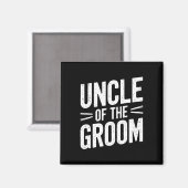 Aimant Oncle Du Groom T Chemise Oncle Élégant Du Gr (Recto/Verso)