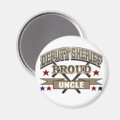Aimant Oncle Fière du shérif adjoint (Recto/Verso)
