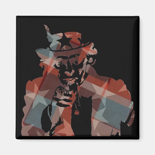 Aimant Oncle Sam (Devant)