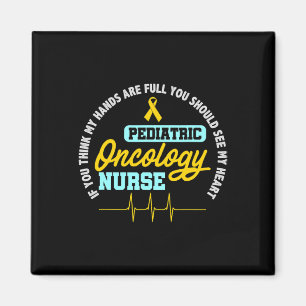 Aimant Oncologie pédiatrique Infirmière Rn Ribbon Ekg Can