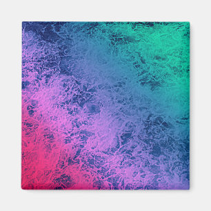 Aimant onde multicolore, marbre bleu, marine, marbre pa