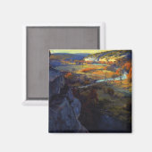 Aimant Onderdonk - Falaises sur la Guadalupe (Recto/Verso)