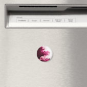 Aimant Ondes de fluide cramoisi rosé (In Situ (Lave-vaisselle))