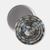 Aimant Ondes et galets (Recto/Verso)